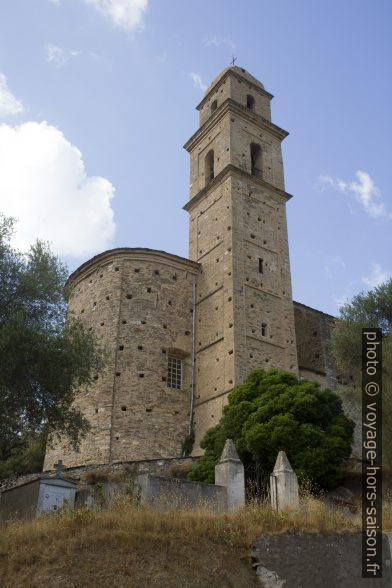 L'Église San Martinu sur la colline. Photo © Alex Medwedeff