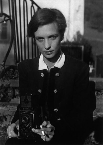 Autoportrait d'Annemarie Schwarzenbach de 1938. Photo par Annemarie Schwarzenbach