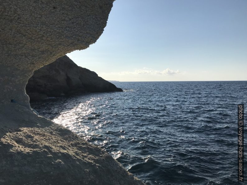 À la pointe nord de la Punta di Saeta. Photo © Alex Medwedeff