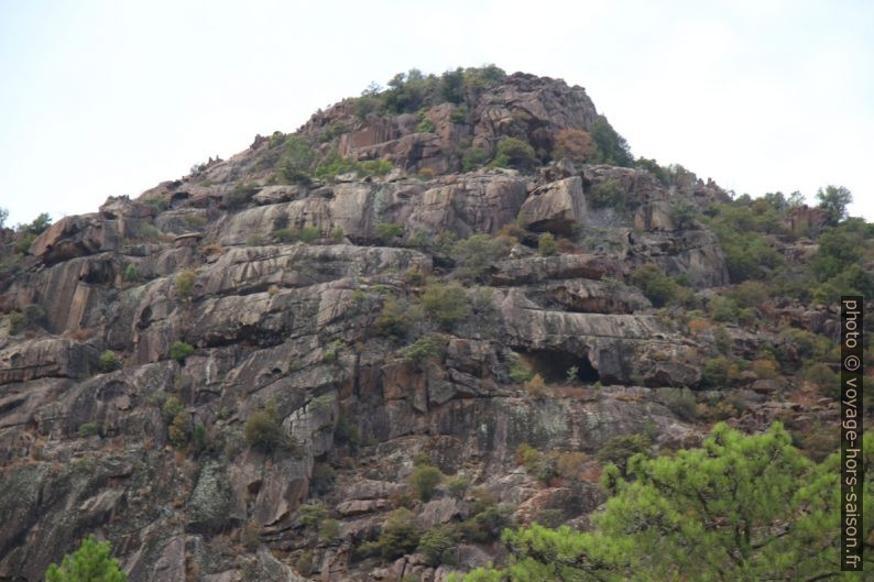 Paroi des Gorges de la Figarella. Photo © André M. Winter