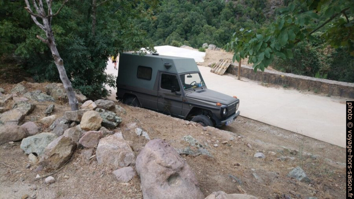 Puch G de l'armée autrichienne neutralisé et immatriculé en Allemagne. Photo © André M. Winter