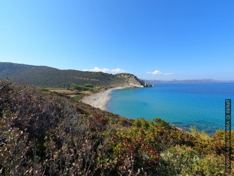 Plage de Campo Magiore et Punta di Saeta. Photo © André M. Winter