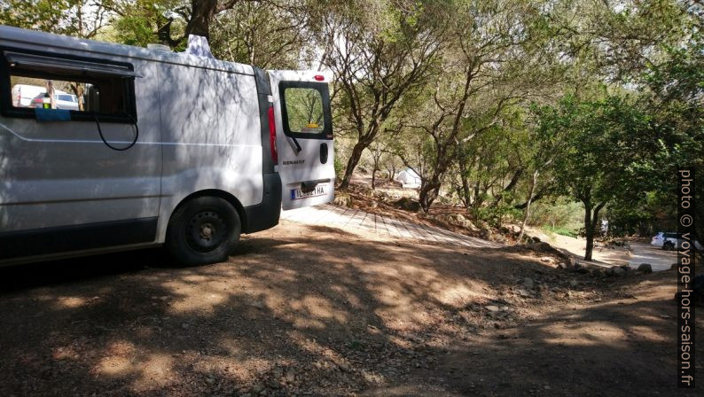 Notre Trafic au Camping Corsica Gradelle. Photo © André M. Winter