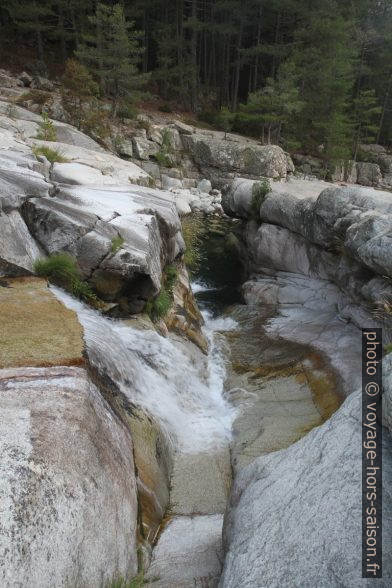 Faille dans les Cascades du Manganello. Photo © Alex Medwedeff