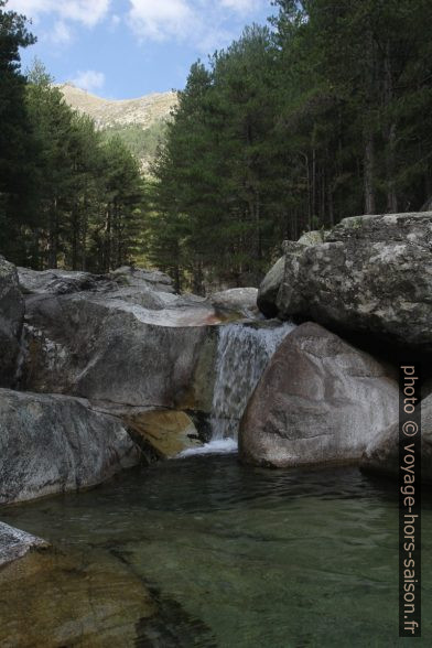 Le Manganello dans le granit. Photo © Alex Medwedeff