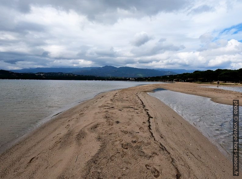 Bancs de sable dans l’estuaire de l’Osu ouest. Photo © André M. Winter