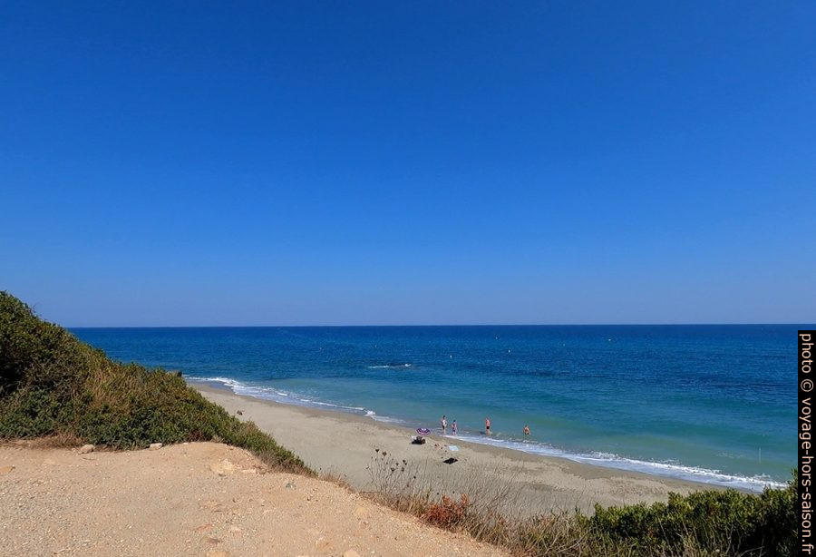 Plage de Diane. Photo © André M. Winter