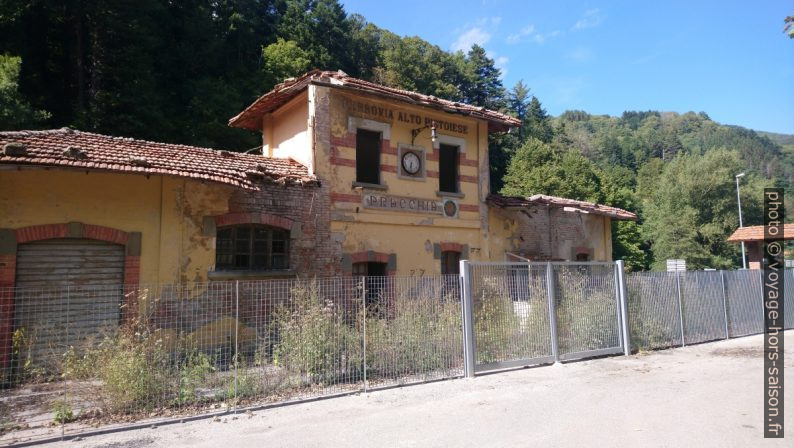 Ancienne gare de Pracchia. Photo © André M. Winter