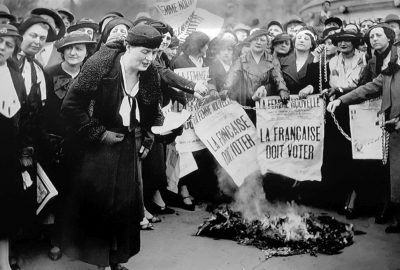 Lutte féministe pour le vote dans les années 1930