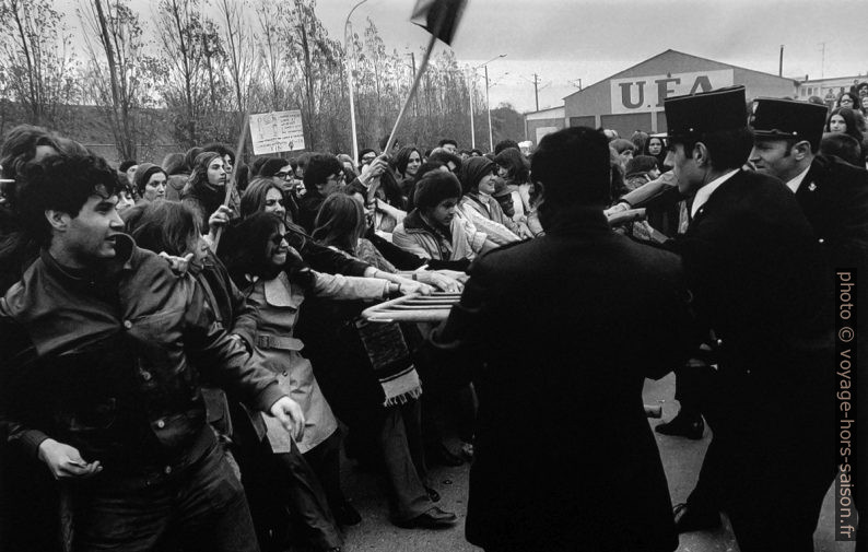 Lutte féministe au début des années 1970. Photo © André M. Winter