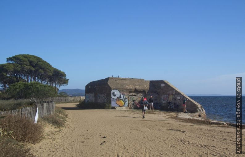 Blockhaus de la Plage de Miramar. Photo © André M. Winter