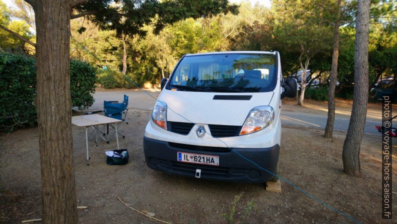 Notre Trafic au Camping de la Tour Fondue. Photo © André M. Winter