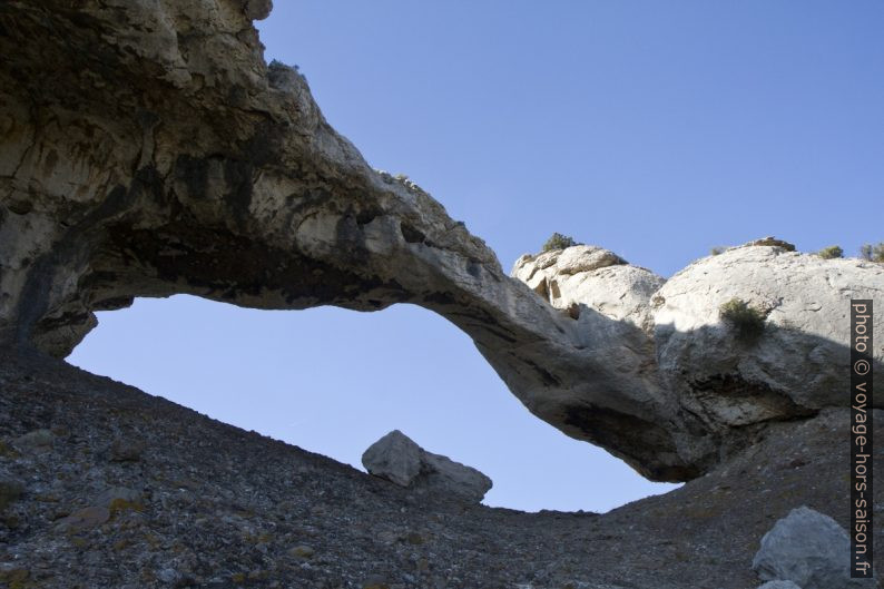 L'arche rocheuse. Photo © Alex Medwedeff