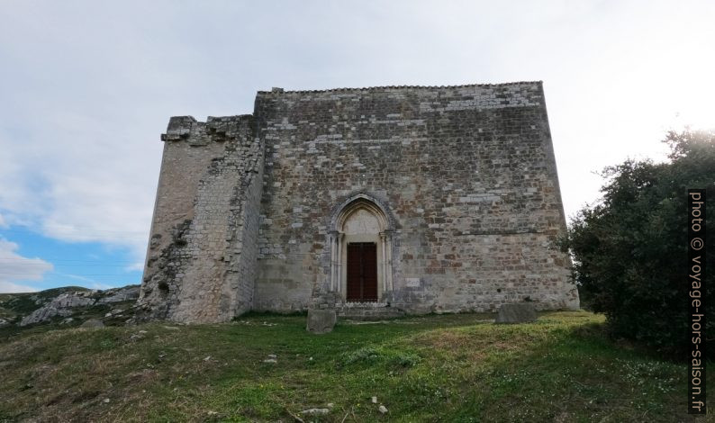 Façade nord de la Chapelle Saint Michel. Photo © André M. Winter