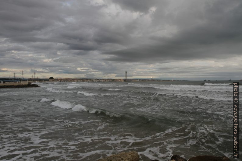 Temps gris sur la Pointe de Saint-Gervais. Photo © Alex Medwedeff