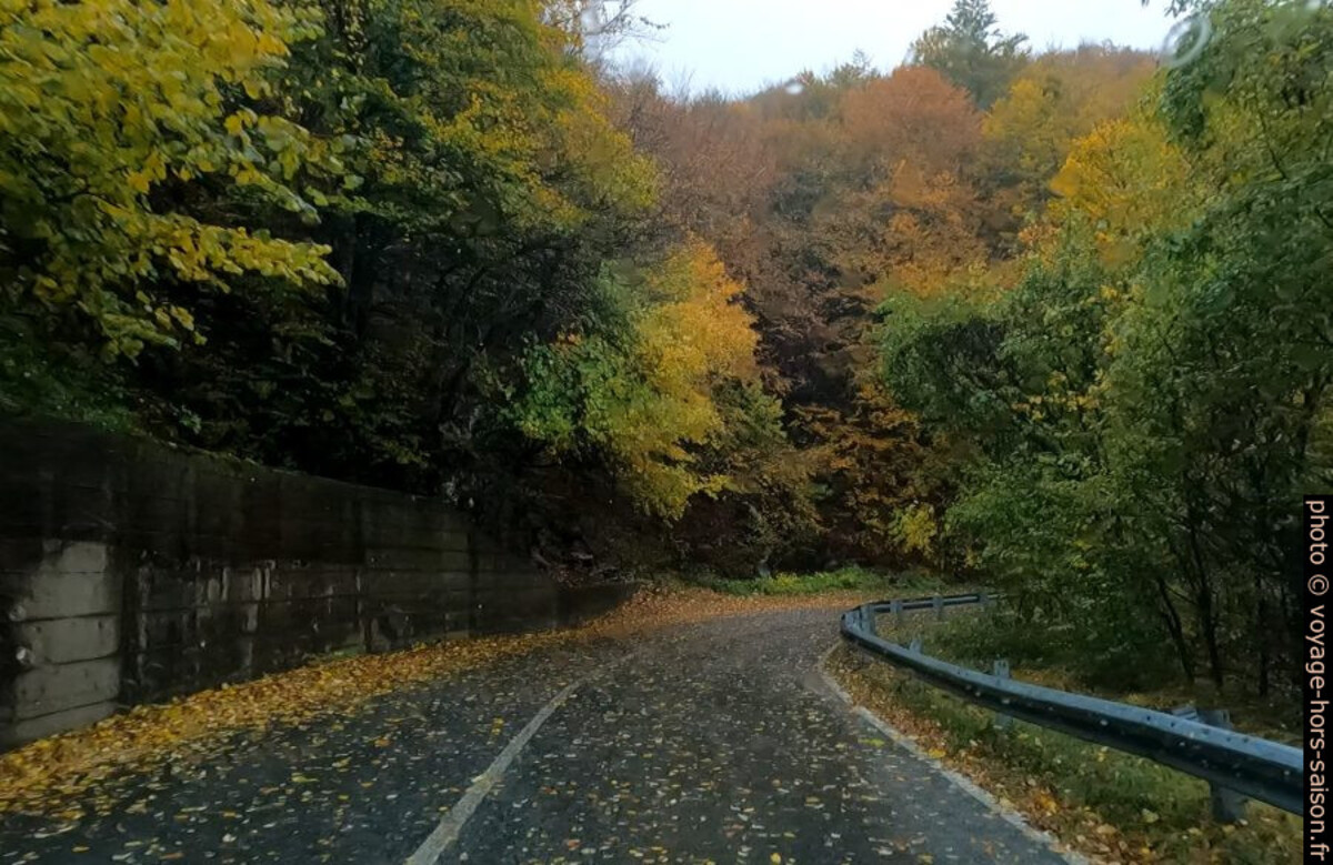 L'automne dans le montagnes ligures. Photo © André M. Winter
