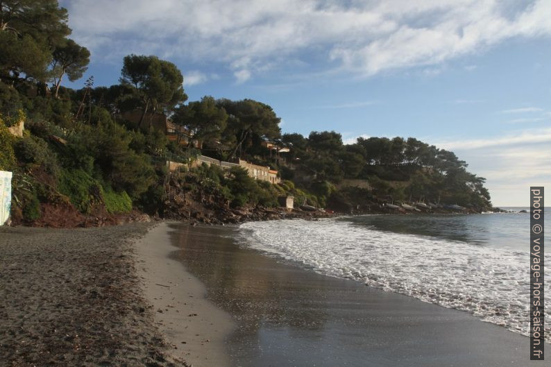 La plage de Fabrégas. Photo © Alex Medwedeff