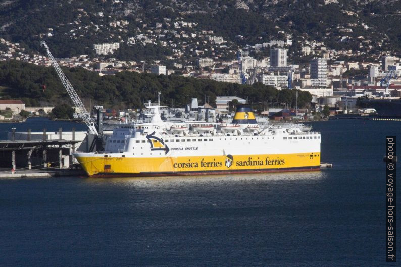 Ferry Sardinia Vera de Corsica Ferries. Photo © André M. Winter