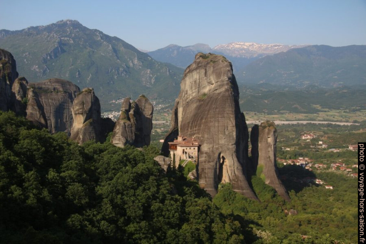 Monastère de Roussanou. Photo © André M. Winter