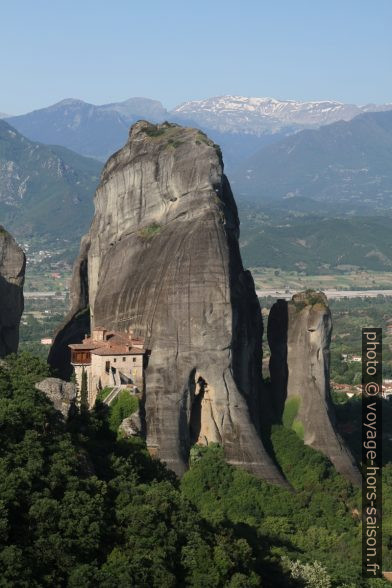 Monastère de Roussanou. Photo © Alex Medwedeff