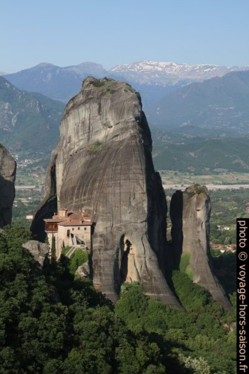 Monastère de Roussanou. Photo © Alex Medwedeff