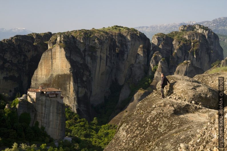 Monastère de Roussanou et André. Photo © Alex Medwedeff