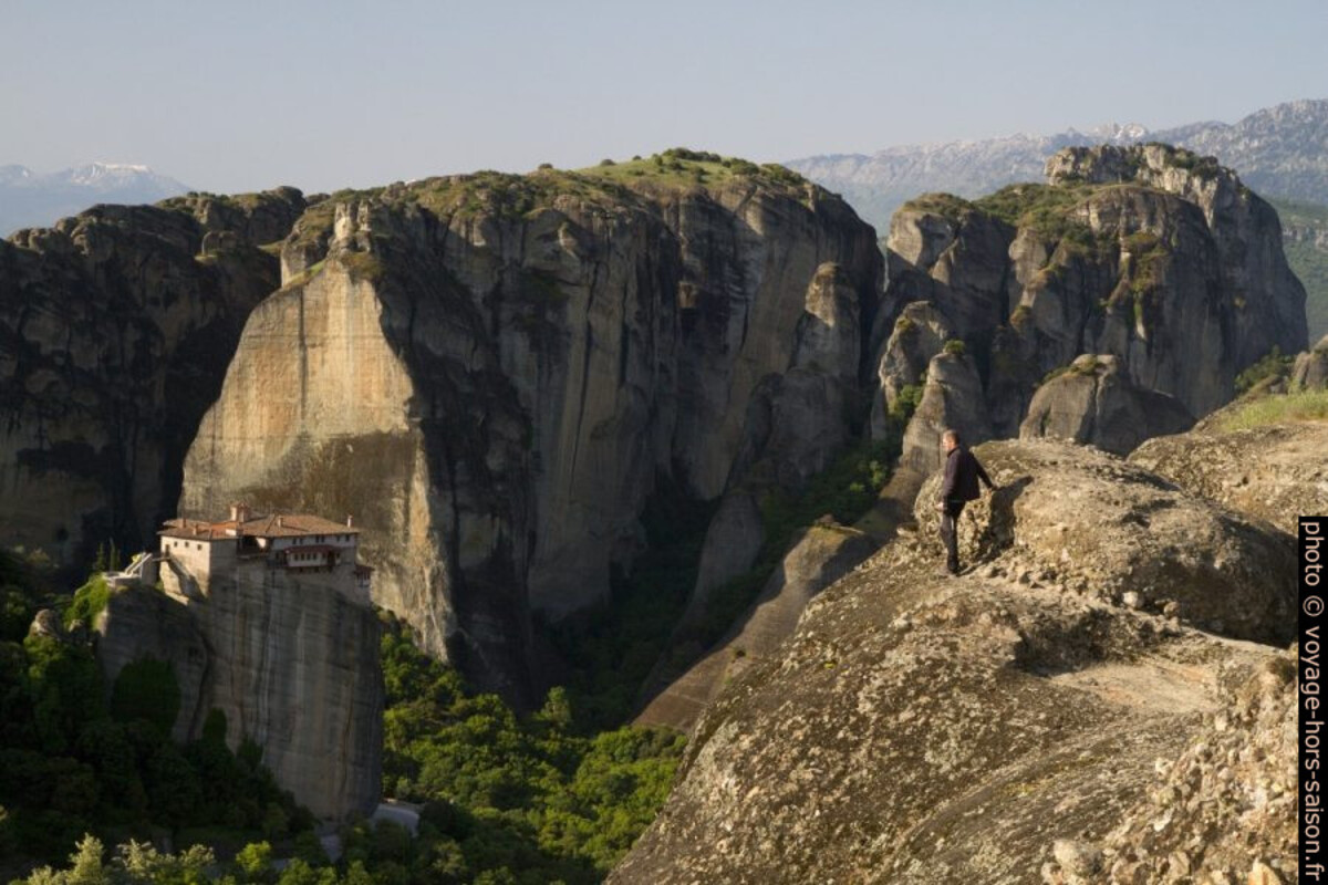 Monastère de Roussanou et André. Photo © Alex Medwedeff