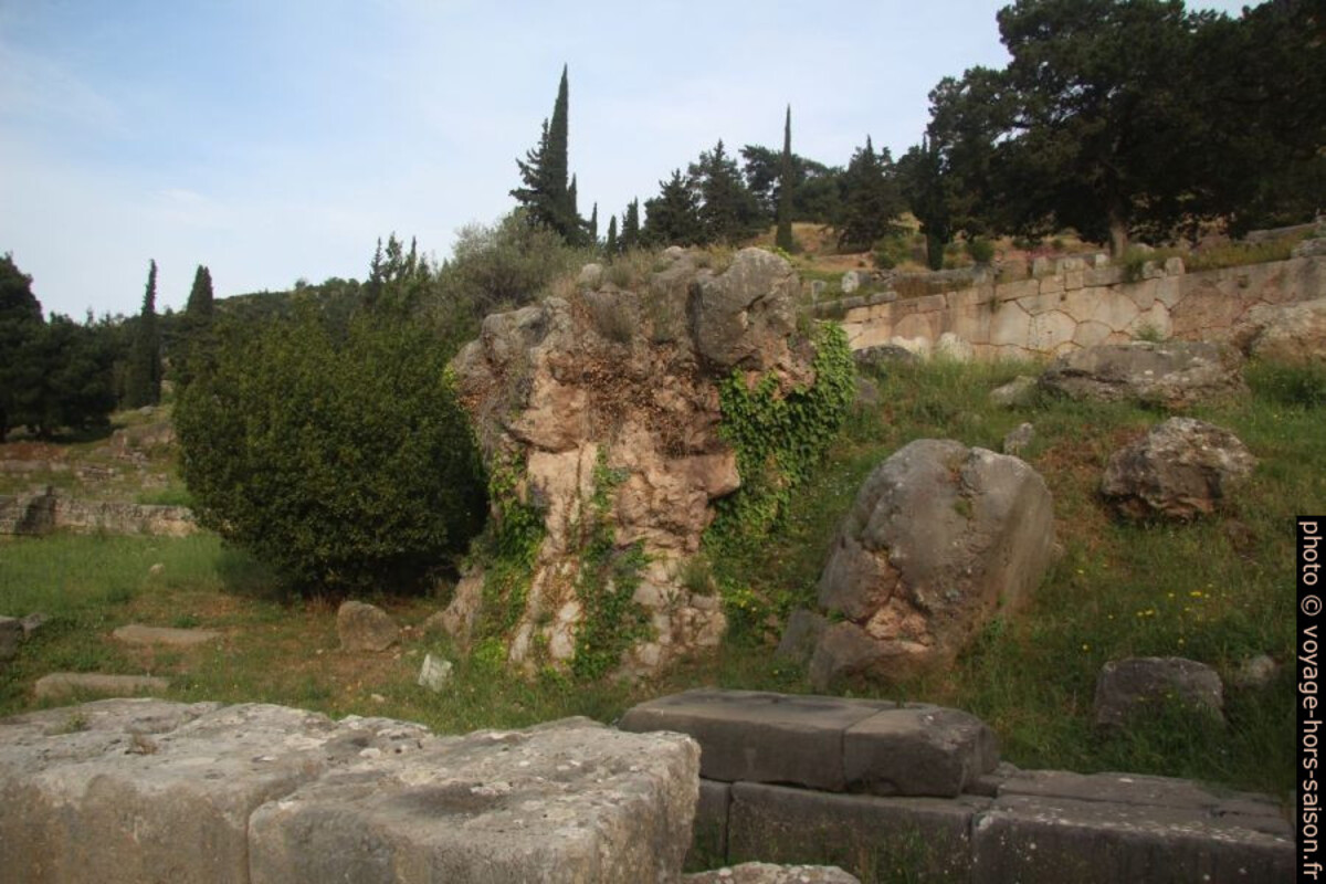 Le Rocher de la Sibylle . Photo © André M. Winter
