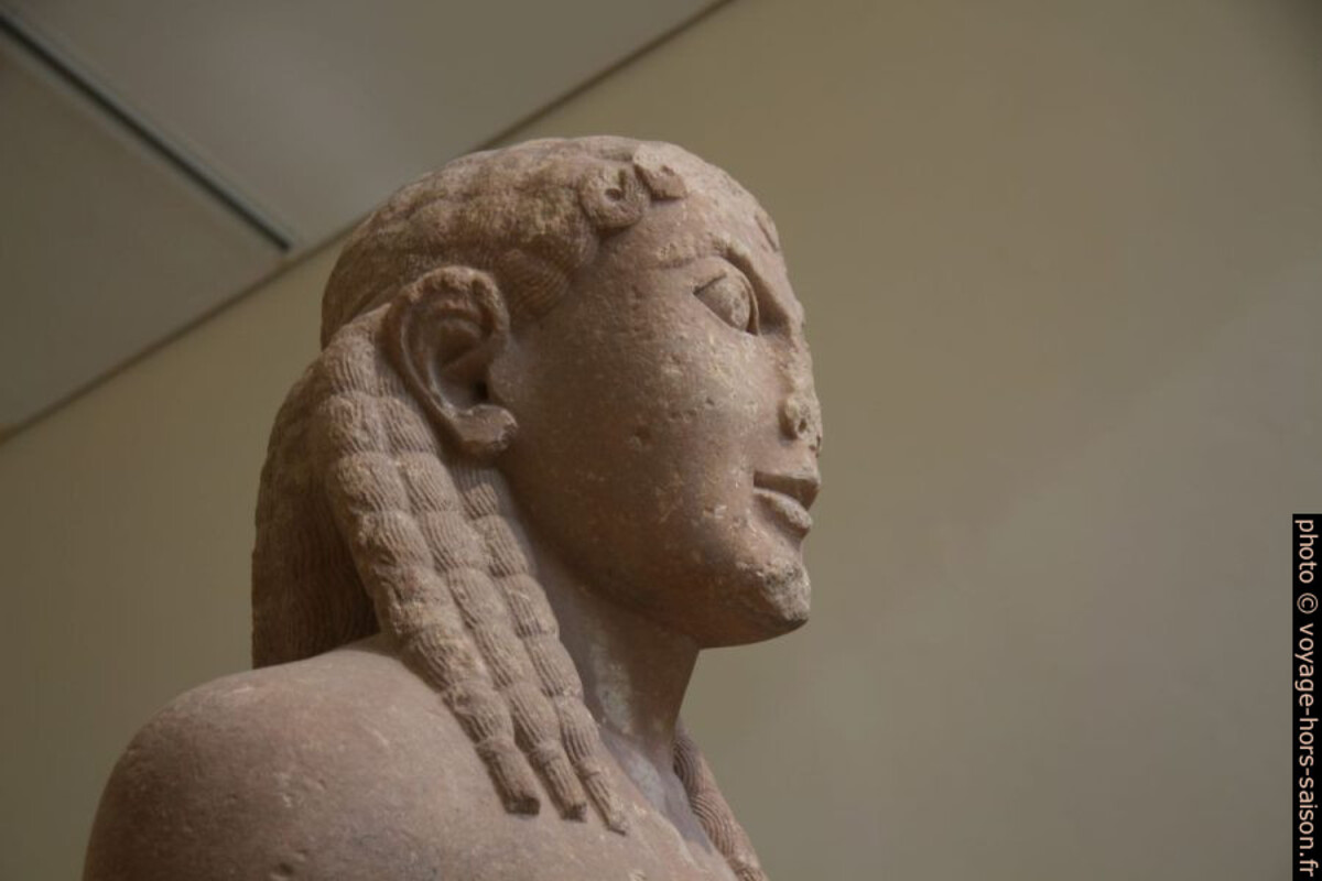 Tête de l'un des Jumeaux d'Argos. Photo © André M. Winter