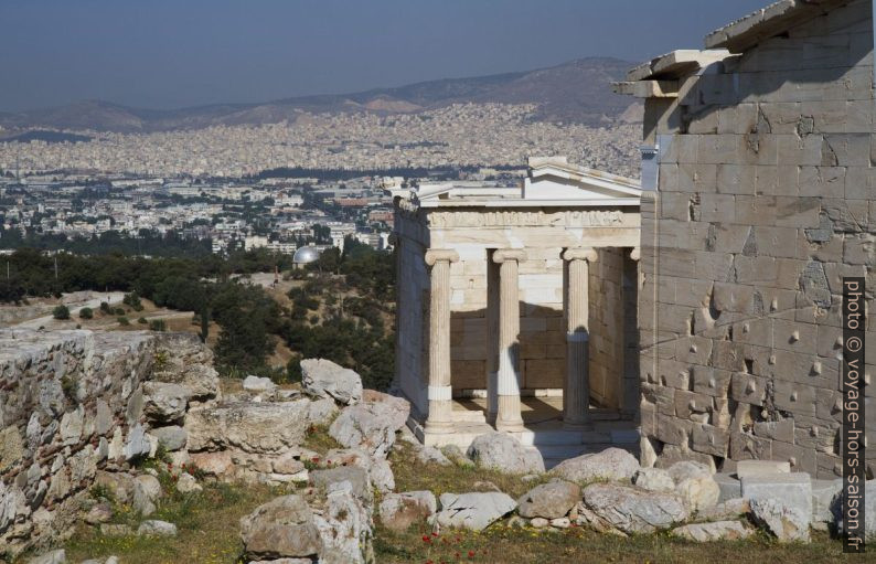 Le Temple d'Athéna Nikè. Photo © Alex Medwedeff