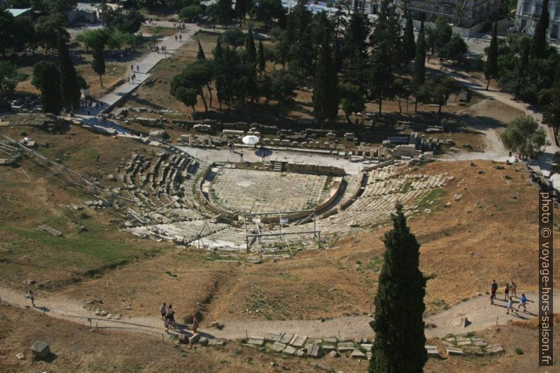 Théâtre de Dionysos. Photo © André M. Winter