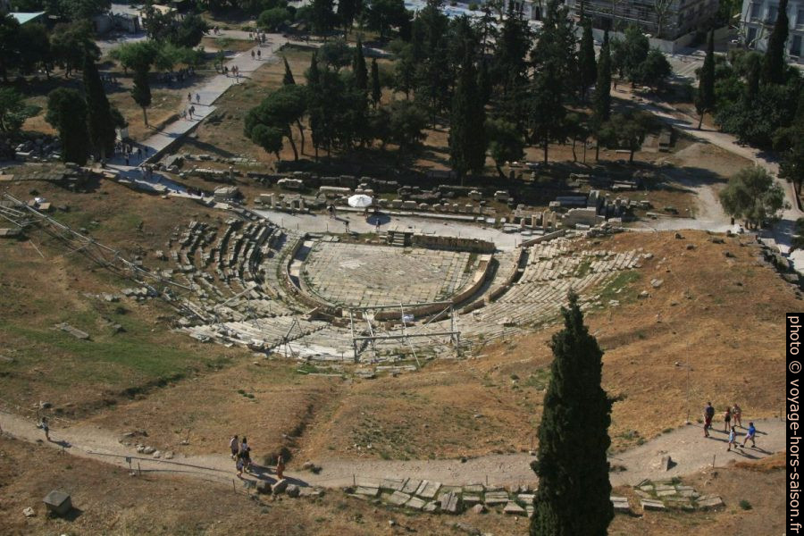 Théâtre de Dionysos. Photo © André M. Winter