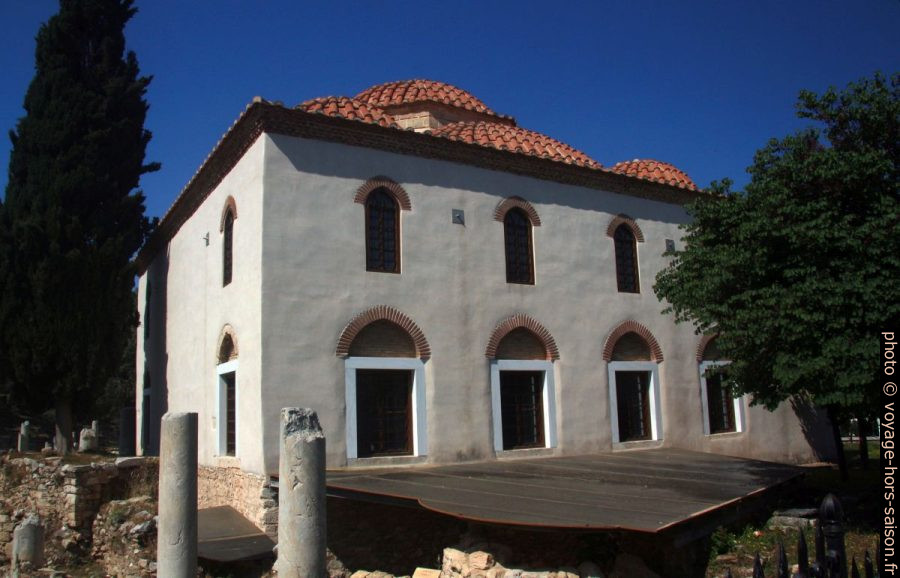 La Mosquée Fethiye dans l'Agora Romaine d'Athènes. Photo © André M. Winter