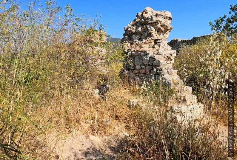 Ruines de l'Acropole de l'Ancienne-Epidaure. Photo © André M. Winter