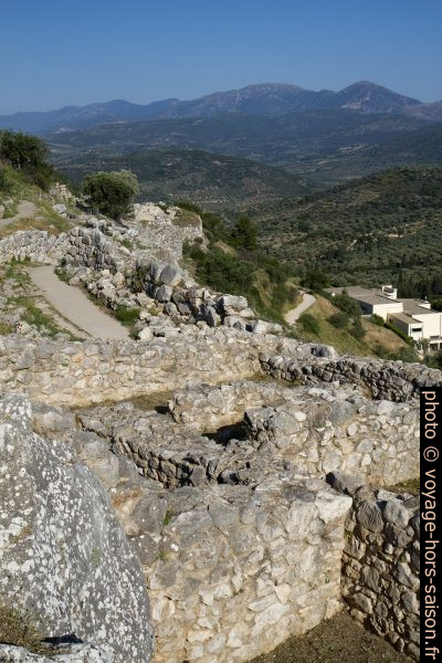 La Maison Gamma de Mycènes. Photo © Alex Medwedeff