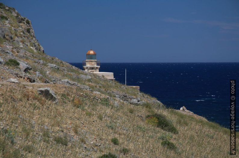 Le phare de Monemvaisa. Photo © Alex Medwedeff