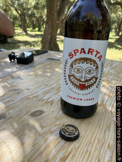 Bière Sparta. Photo © Alex Medwedeff