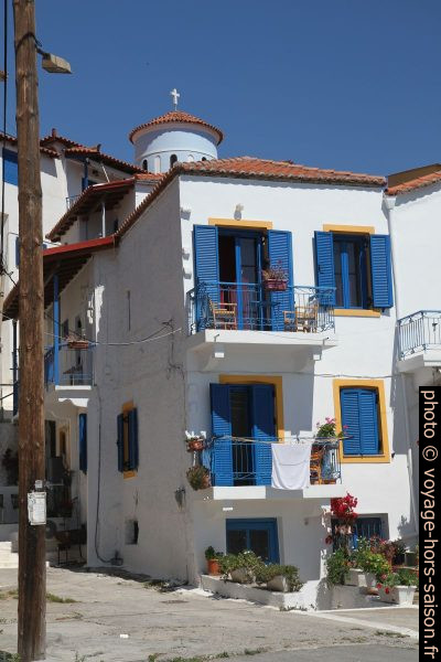 Une maison à Gýthio. Photo © Alex Medwedeff