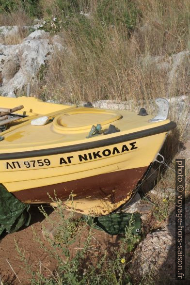 Barque Agios Nikolas. Photo © Alex Medwedeff