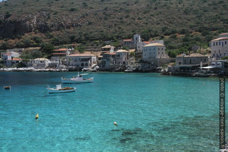 La baie de Limeni. Photo © Alex Medwedeff