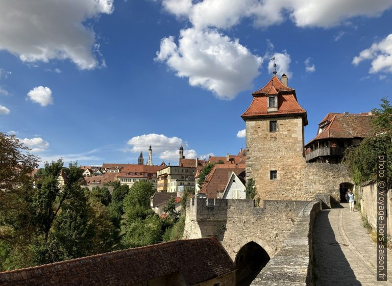 La ville médiévale modèle de Rothenburg ob der Tauber