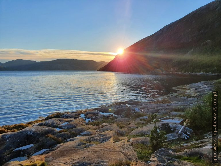 Nous quittons le Kystriksveien par le Toventunnel