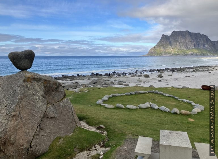 Les plages de Utakleiv et de Haukland sur Vestågøya