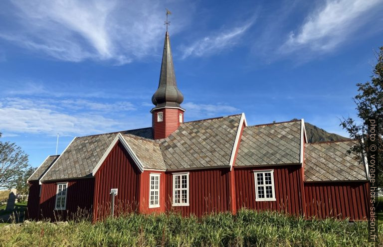 L&rsquo;église de Flakstad