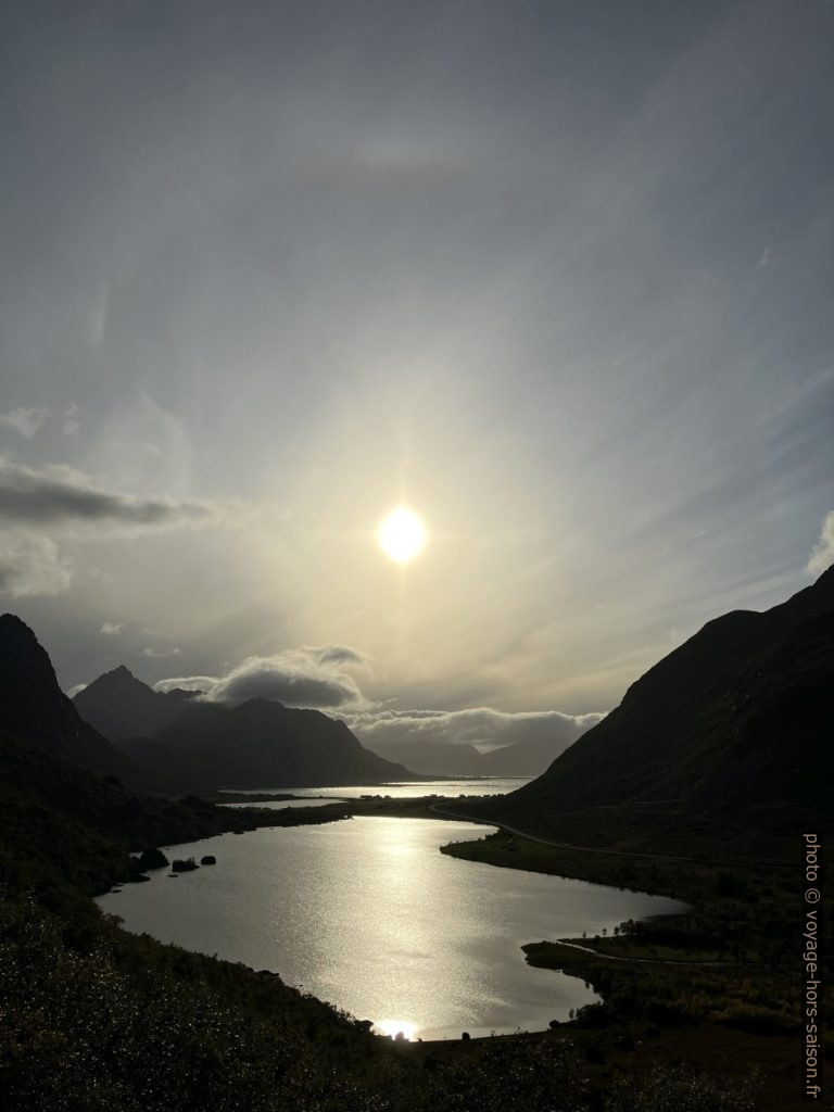 Sur la barre Skarryggen près du col Nappskaret