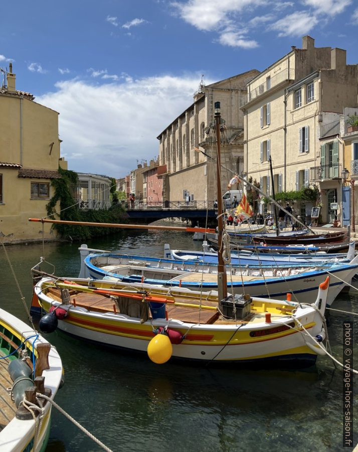 Les pointus du Quai Brescon à Martigues