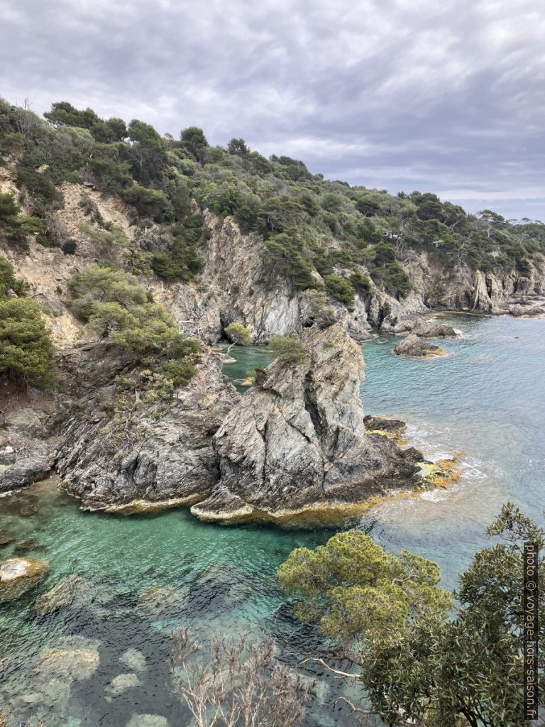 La côte centrale de Giens